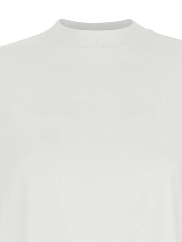 White Round Neck T-Shirt In Cotton Woman - THEORY - BALAAN 2