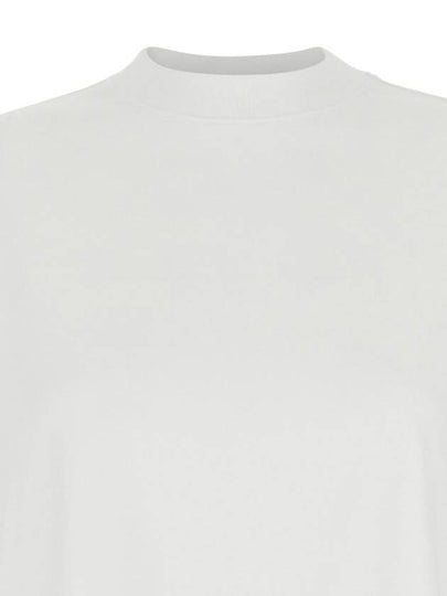 White Round Neck T-Shirt In Cotton Woman - THEORY - BALAAN 2