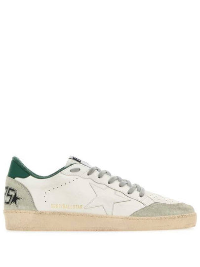 Ball Star Leather Low Top Sneakers White - GOLDEN GOOSE - BALAAN 2