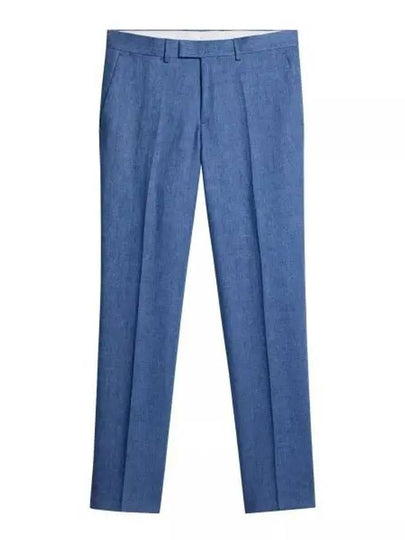 Grant Super Linen Straight Pants Chambray Blue - J.LINDEBERG - BALAAN 2