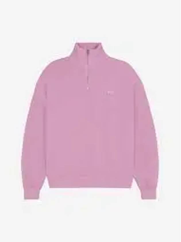 Baby Fox Half Zip Up Sweatshirt Pink - MAISON KITSUNE - BALAAN 2