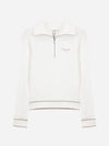 Women s half zip up knit sweater CA2SW240512 - CALVIN KLEIN GOLF - BALAAN 3