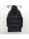 Lux You S Black Crinkle Labs Wappen Long Padding - STONE ISLAND - BALAAN 2