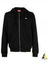 S-Ginn Doval-Pj Zip-Up Hoodie Black - DIESEL - BALAAN 2