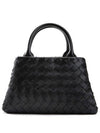 Intrecciato Tote Bag Black - BOTTEGA VENETA - BALAAN 4