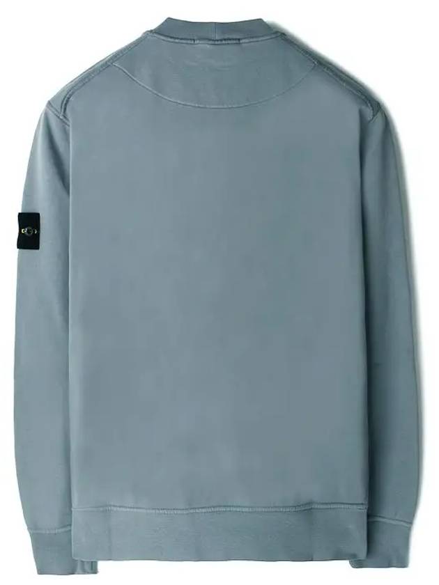 Compass Patch Cotton Sweatshirt Grey - STONE ISLAND - BALAAN 3