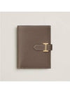 Bearn Compact Gold Hardware Half Wallet Etoupe - HERMES - BALAAN 2