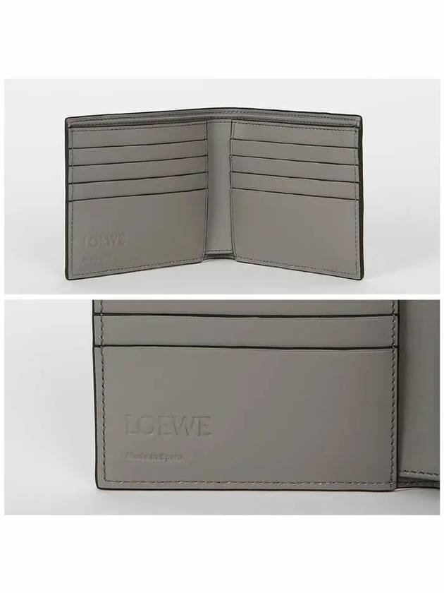 Men's Puzzle Edge Classic Calfskin Half Asphalt Grey - LOEWE - BALAAN 4