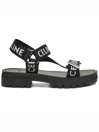 Leo Strappy Sandals Black - CELINE - BALAAN 2