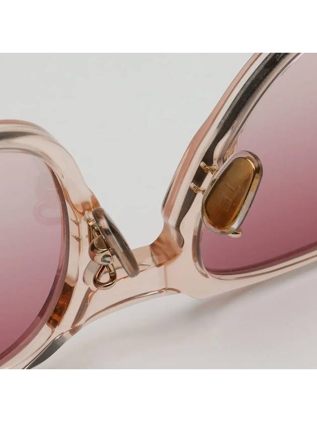 Sunglasses TF1051K 72T Pink Transparent Horn Rim Asian Fit - TOM FORD - BALAAN 6