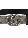 GG Marmont Reversible Leather Belt Beige - GUCCI - BALAAN 9