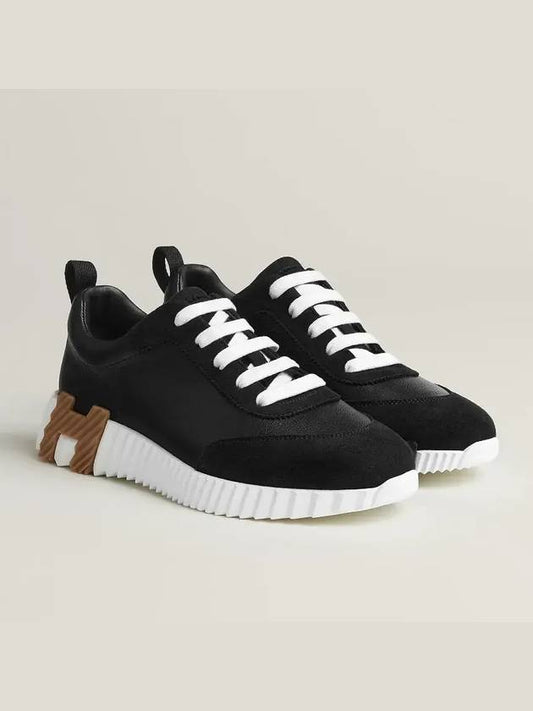 Bouncing Low Top Sneakers Noir - HERMES - BALAAN 2