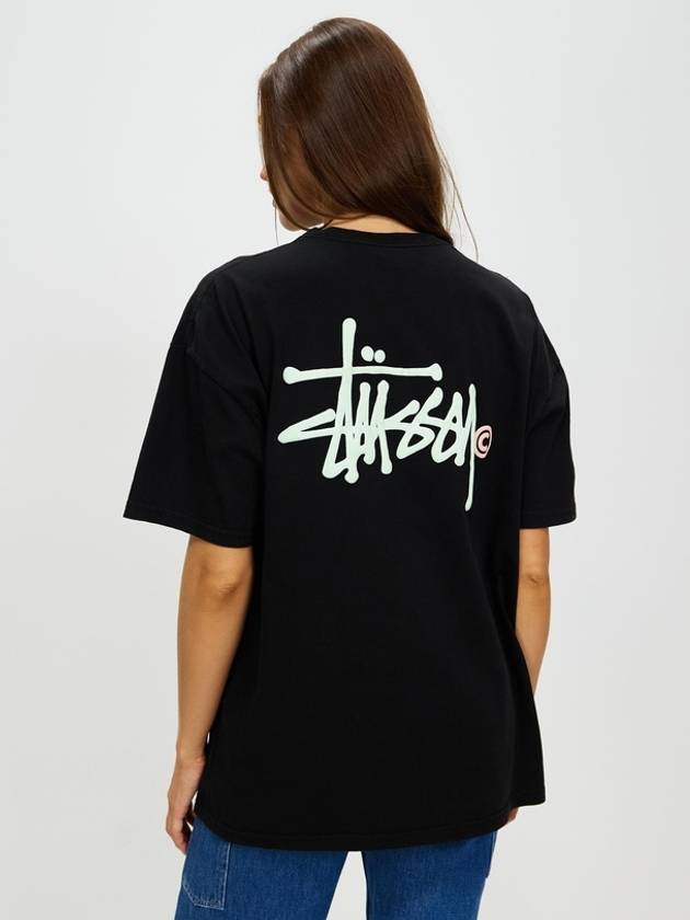 Graffiti LCB Relaxed Short Sleeve T-Shirt Black - STUSSY - BALAAN 6