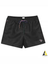 Men's Zebra Logo Swim Shorts Black - PAUL SMITH - BALAAN 2