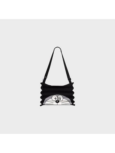 Doraemon Edition Shakoshu Shoulder Bag Black - PLEATSMAMA - BALAAN 1