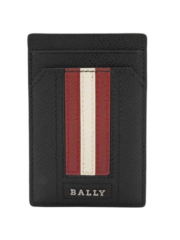 Teddy Taedy money clip card wallet black - BALLY - BALAAN 1