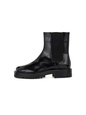 Women Tabi Chelsea Boots Black - MAISON MARGIELA - BALAAN 1