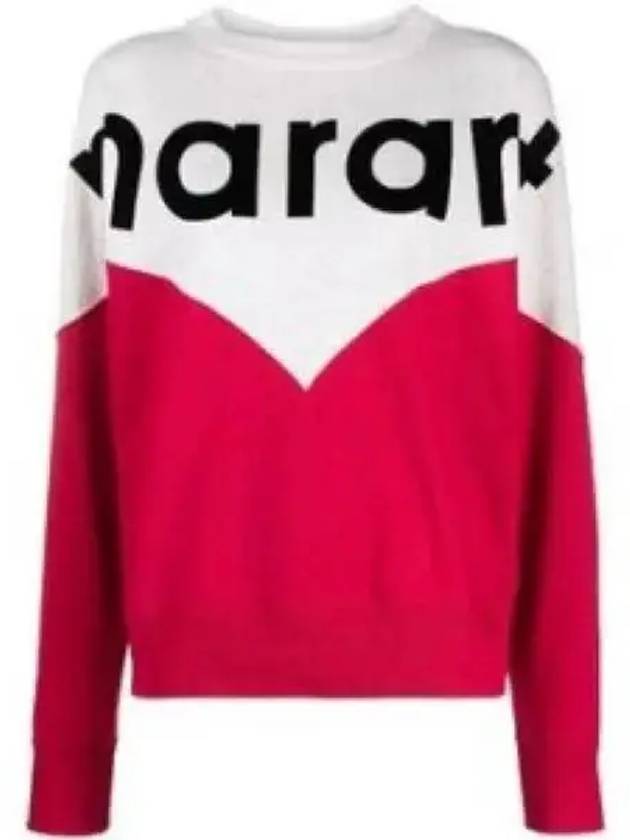 Houston Sweatshirt Cranberry SW0006FAA1M08ECRBR - ISABEL MARANT - BALAAN 1