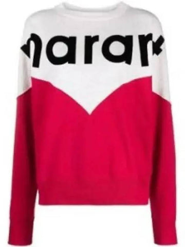 Houston Sweatshirt Cranberry SW0006FAA1M08ECRBR - ISABEL MARANT - BALAAN 1