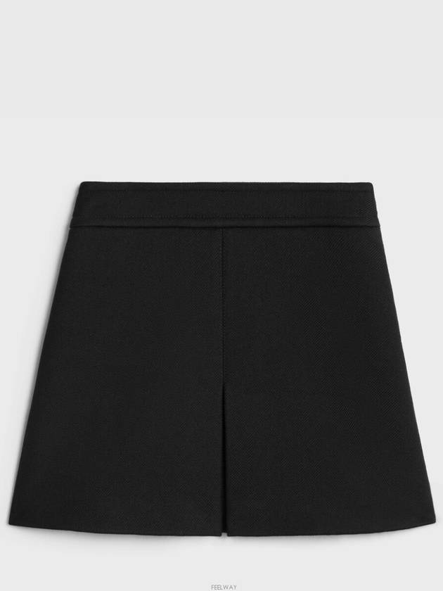 TRAPEZE MINI SKIRT 2J833383Z38NO B0651319493 - CELINE - BALAAN 2