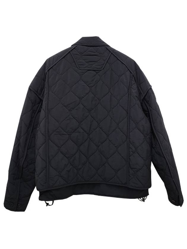 Nylon Quilted Padded Jacket Black - JUUN.J - BALAAN 4