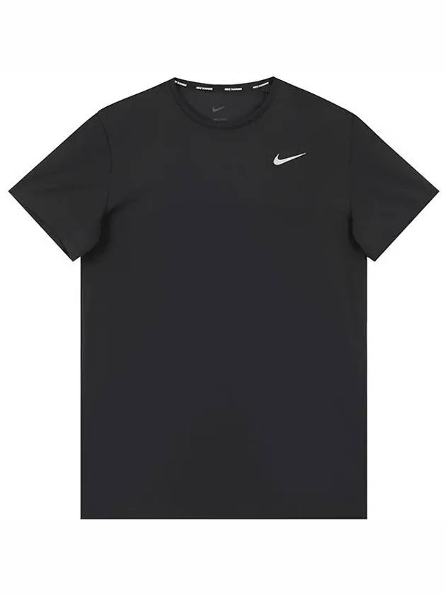 Dri-Fit UV Miler Short Sleeve T-Shirt Black - NIKE - BALAAN 3