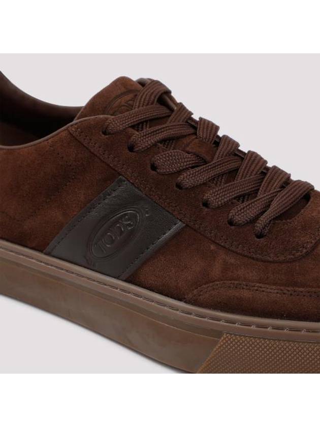 Suede Low Top Sneakers Brown - TOD'S - BALAAN 7