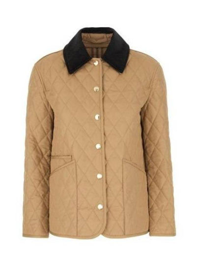 Dranefel Quilted Jacket Camel - BURBERRY - BALAAN 2