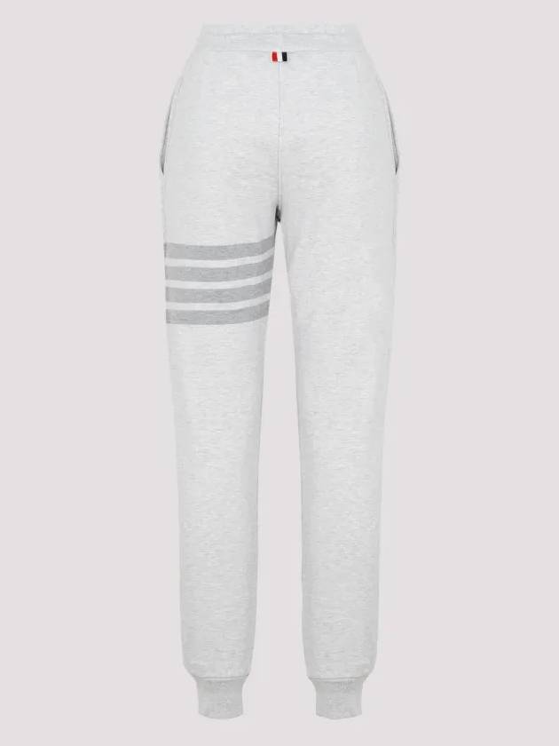 Women's Diagonal Pastel Trainning Jogger Track Pants Grey - THOM BROWNE - BALAAN 3