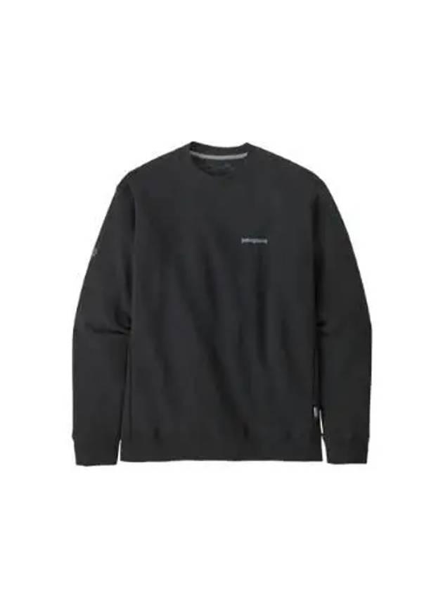 Fitz Roy Icon Sweatshirt Ink Black - PATAGONIA - BALAAN 2