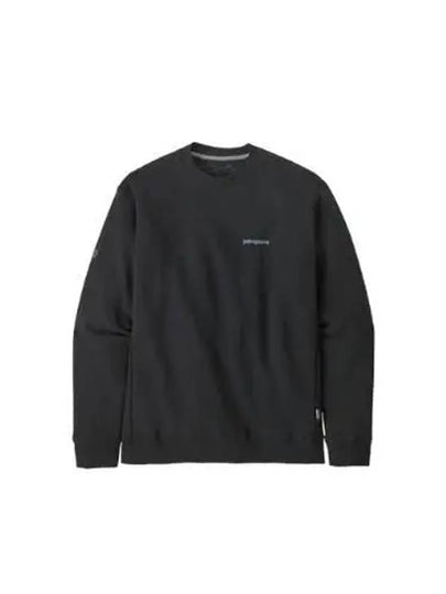 Fitz Roy Icon Sweatshirt Ink Black - PATAGONIA - BALAAN 2