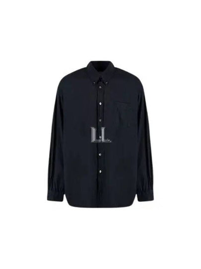 Men's Borrowed BD Overfit Long Sleeve Shirt Black - OUR LEGACY - BALAAN 2