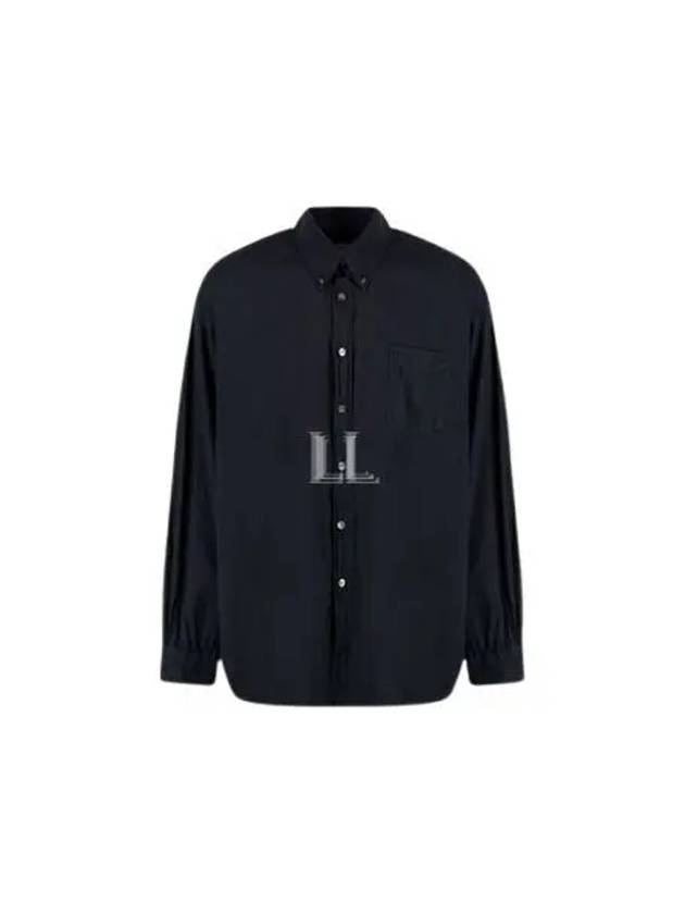 Men's Borrowed BD Overfit Long Sleeve Shirt Black - OUR LEGACY - BALAAN 2