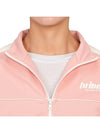 Logo Zip-Up Jacket Baby Pink - SPORTY & RICH - BALAAN 10