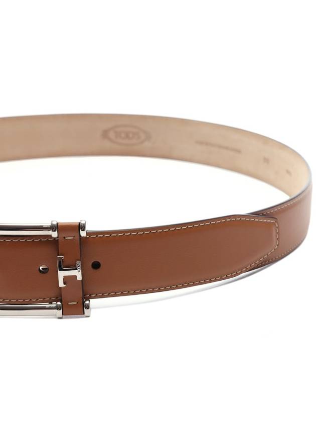 Logo decorated buckle belt XCMCQS50100QNT - TOD'S - BALAAN 6