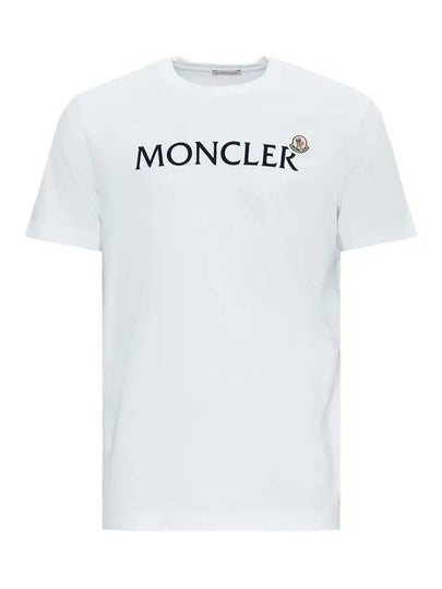 T Shirt White 8C000 24 8390T 001 - MONCLER - BALAAN 2