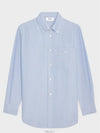 2C27B071X 01JP Striped Silk Tomboy Shirt - CELINE - BALAAN 1