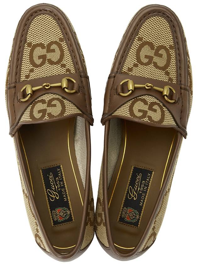 Women's Maxi GG Loafer Camel - GUCCI - 3