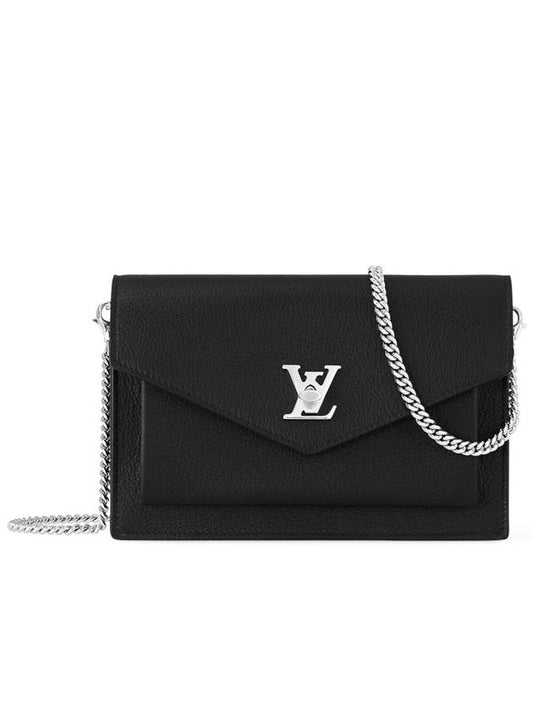 My Lock Me Chain Shoulder Bag Black - LOUIS VUITTON - BALAAN 2