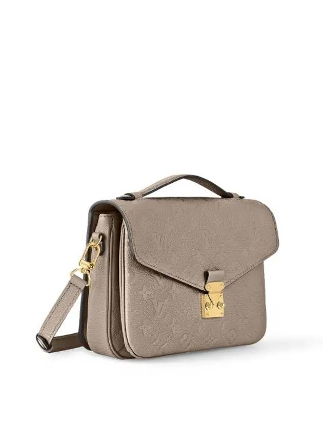 Pochette Metis Empreinte Shoulder Bag Grey - LOUIS VUITTON - BALAAN 3