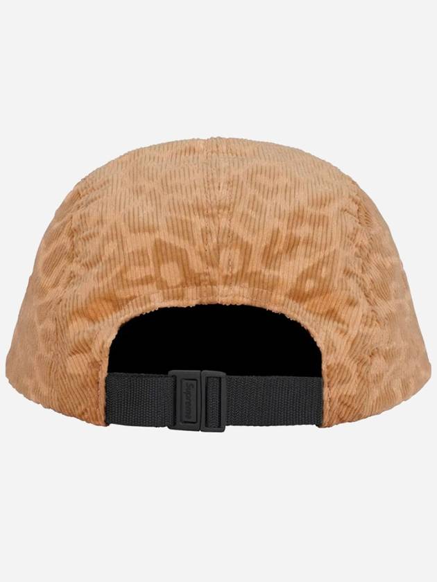 Leopard Corduroy Camp Cap Beige 23FW - SUPREME - BALAAN 2