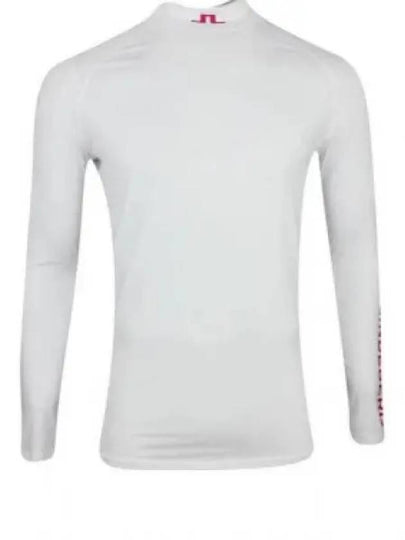 Men's Aelo Soft Compression Long Sleeve T-Shirt White - J.LINDEBERG - BALAAN 2