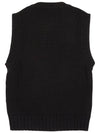 Cotton Rope Vest Black - GANNI - BALAAN 3