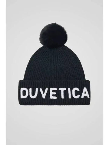 Esquilo black beanie - DUVETICA - BALAAN 1