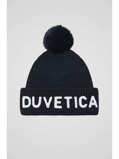 Esquilo black beanie - DUVETICA - BALAAN 1