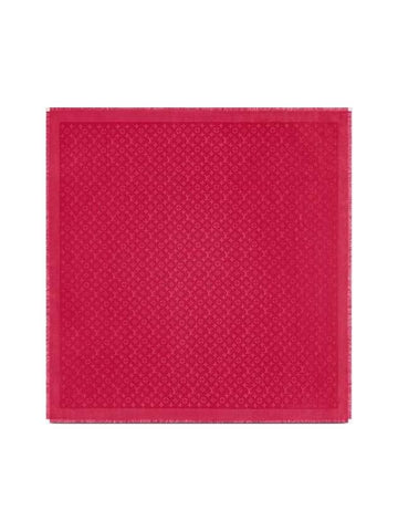 Monogram Classic Shawl Red M76635 - LOUIS VUITTON - BALAAN 1