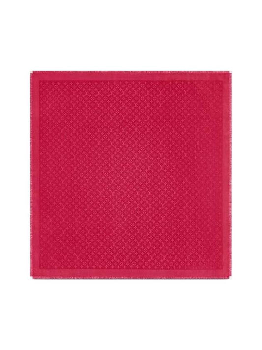 Monogram Classic Scarf Red - LOUIS VUITTON - BALAAN 1