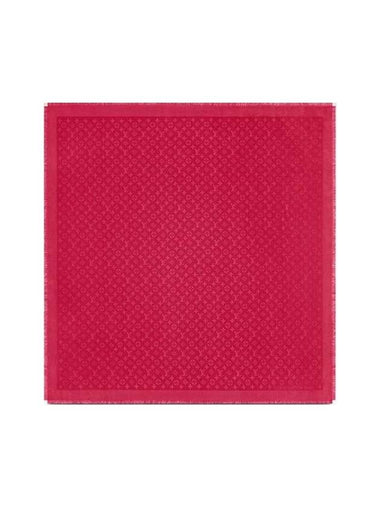 Monogram Classic Scarf Red - LOUIS VUITTON - BALAAN 1