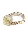 Bottega Veneta 925 silver crystal ring - BOTTEGA VENETA - BALAAN 3