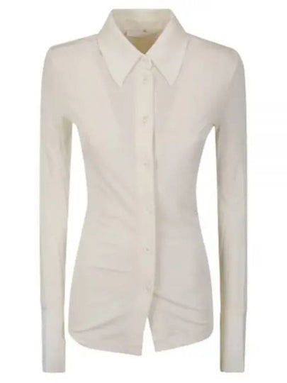 Slim Fit Jersey Shirt White - HELMUT LANG - BALAAN 2